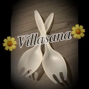 Tupperware Vintage salad serving forks